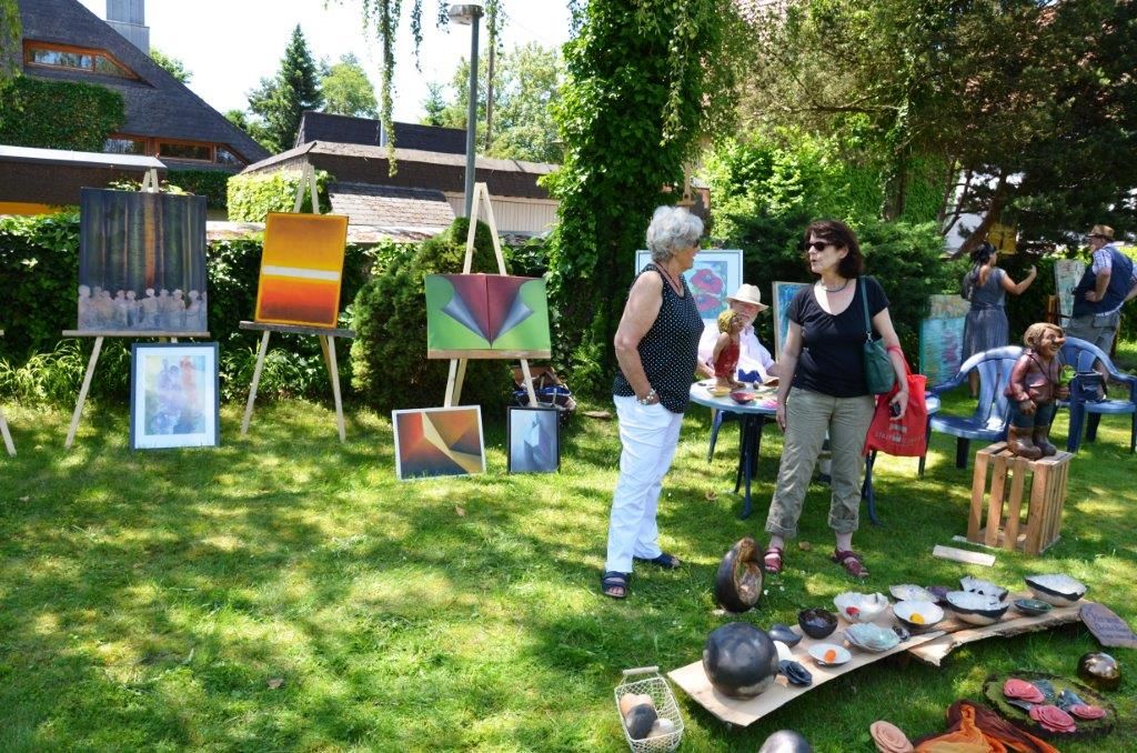 Kunst im Grünen am 15. Juli 2013 in Oferdingen