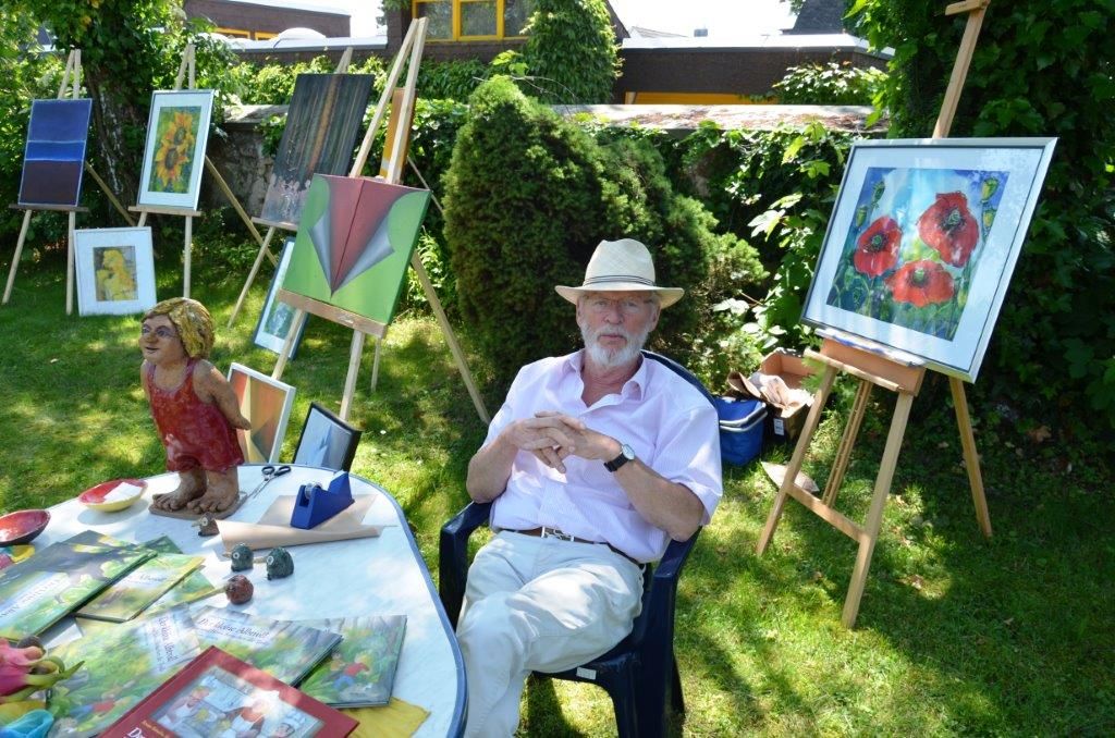 Kunst im Grünen am 15. Juli 2013 in Oferdingen