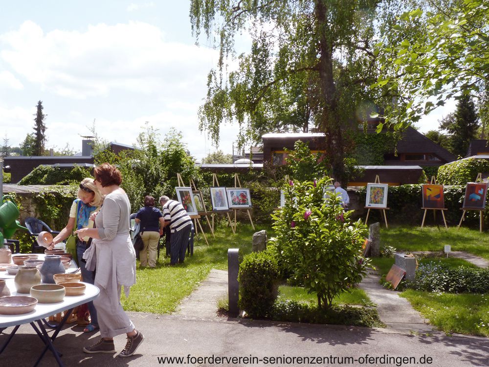 Kunst im Grünen am 18. Mai 2014 in Oferdingen