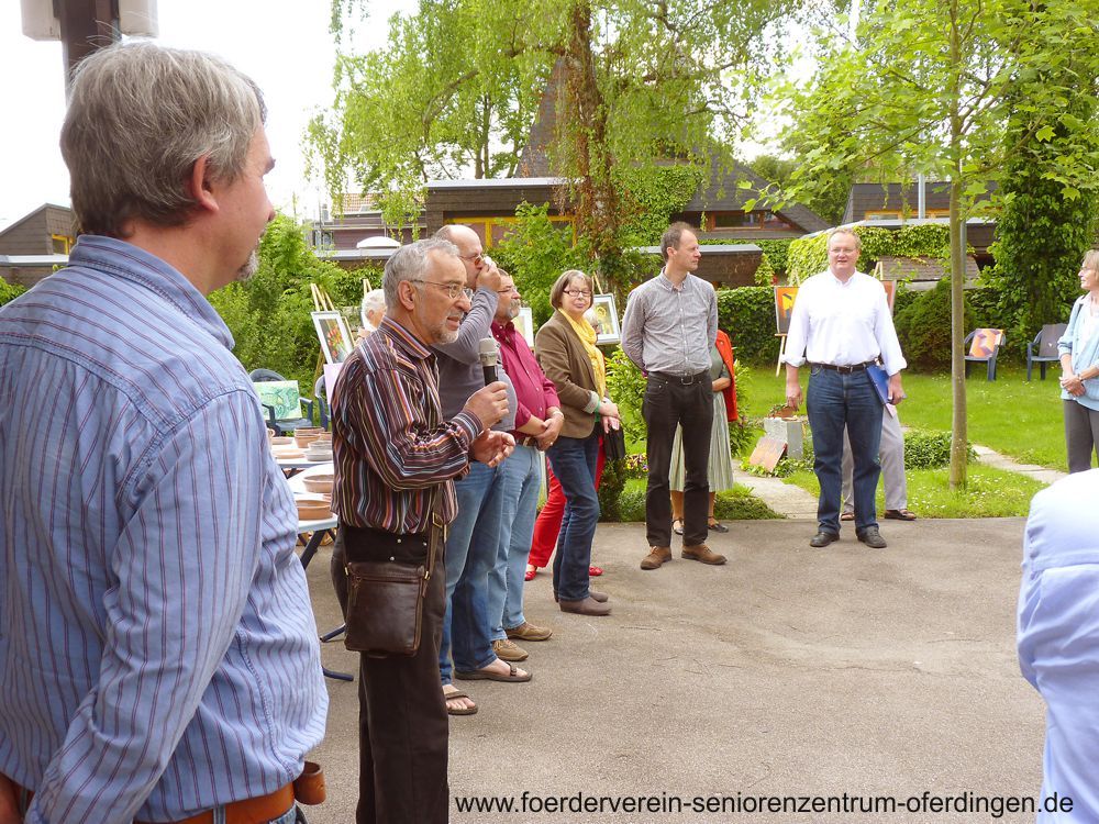 Kunst im Grünen am 18. Mai 2014 in Oferdingen